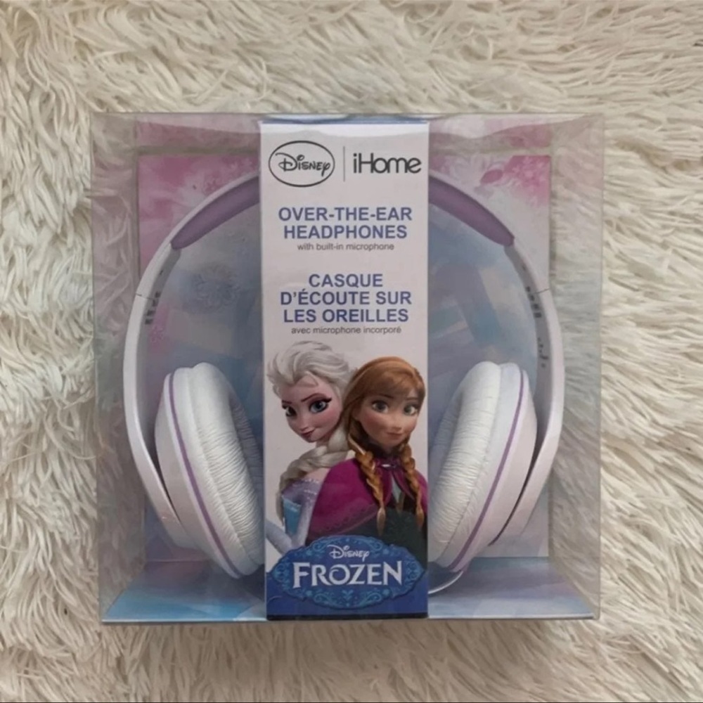 iHome Frozen (Elsa & Anna) Over The Ear with Built in Microphone Headphoes